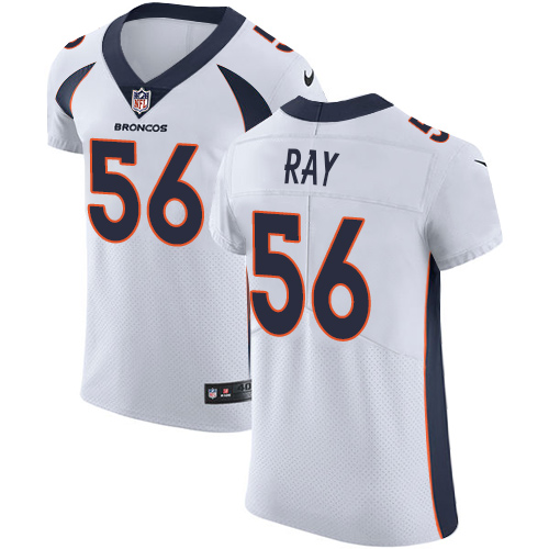 Nike Broncos #56 Shane Ray White Men's Stitched NFL Vapor Untouchable Elite Jersey - Click Image to Close
